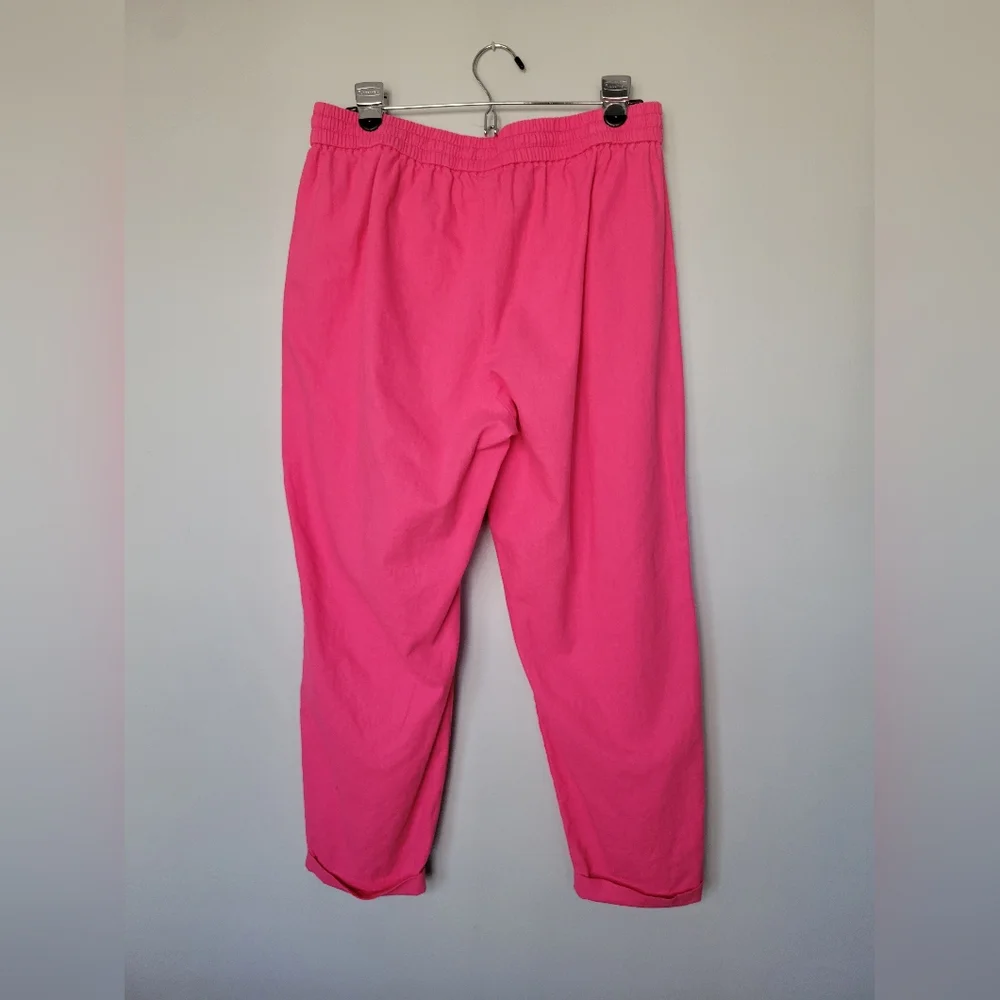 J. Crew Vibrant Pink Joggers - Picture 6 of 11